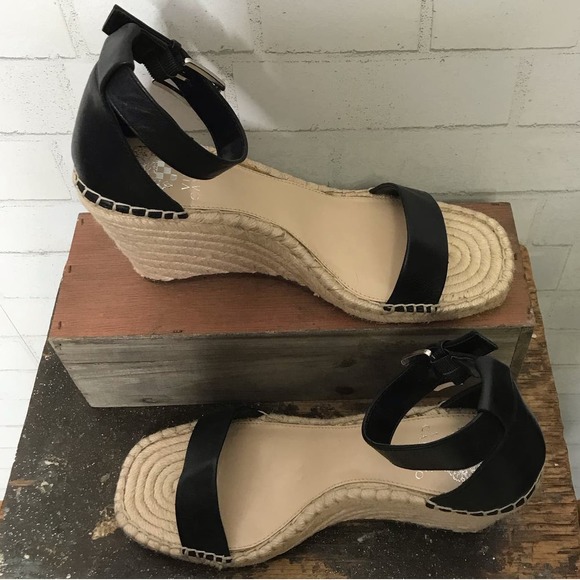 Vince Camuto Wedge Sandals Women's Size 10M - Picture 2 of 10